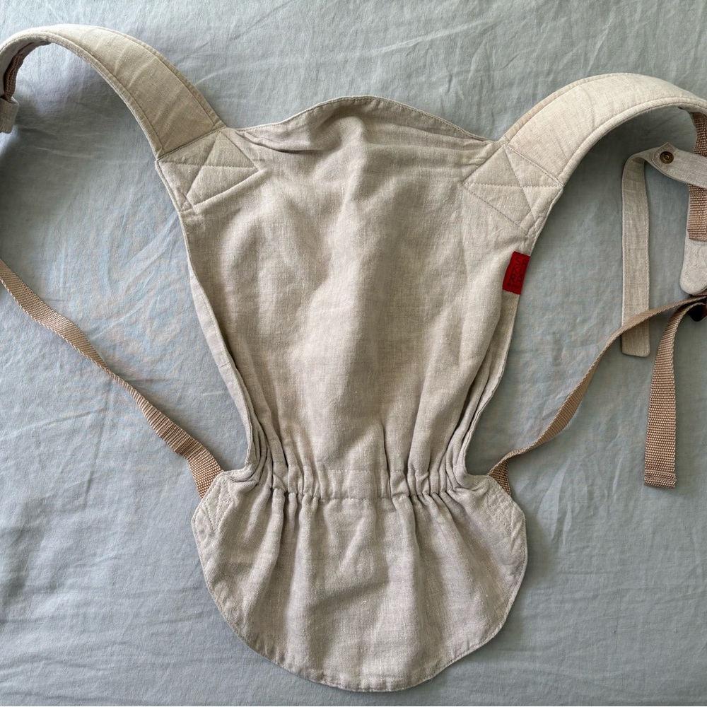 Sakura Bloom Onbuhimo in Flax Linen